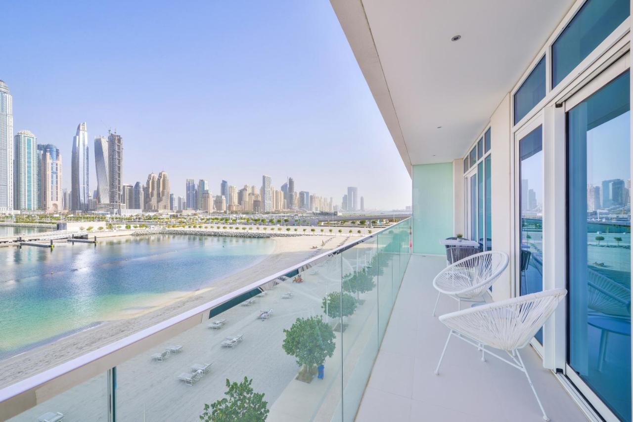 Ultra Luxury Emaar Beachfront - Private Beach And Pool Dubai Exterior foto