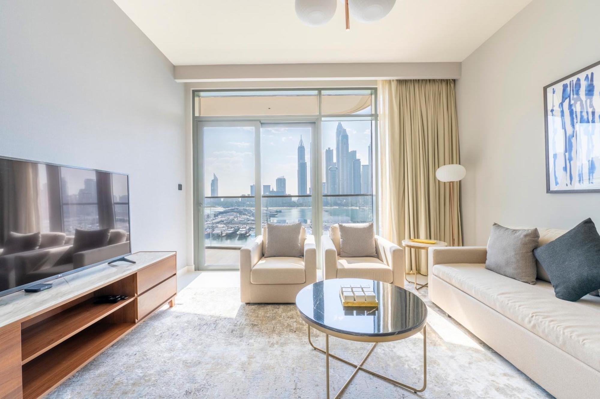 Ultra Luxury Emaar Beachfront - Private Beach And Pool Dubai Exterior foto